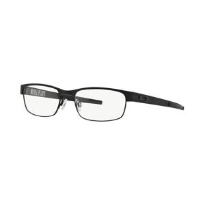 Oakley OX5038 Metal Plate Men's Rectangle Eyeglasses - Matte Blac