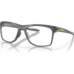 Oakley Men's Knolls Eyeglasses, OX8144 - Satin Gray Smoke