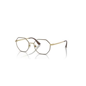 Vogue Eyewear Women's Eyeglasses, VO4094 - Top Brown, Pale Gold