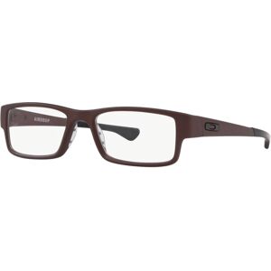 Oakley OX8046 Airdrop Men's Rectangle Eyeglasses - Burgundy