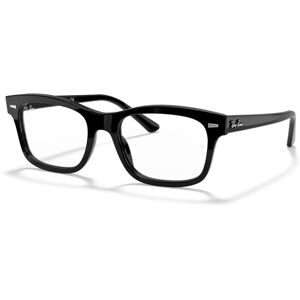 Ray-Ban RX5383 Unisex Rectangle Eyeglasses - Black