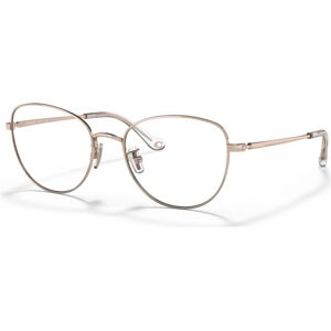 Coach Women's Cat Eye Eyeglasses, HC513753-o - Shiny Rose Gold-Tone
