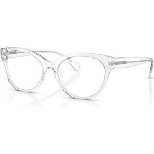 Ralph Lauren Ralph By Ralph Lauren Women's Cat Eye Eyeglasses, RA714152-o - Shiny Crystal