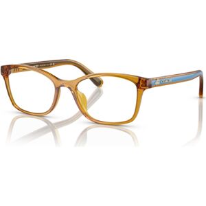 Coach Women's Rectangle Eyeglasses, HC6216U 51 - Transparent Buttercup