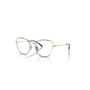 Vogue Eyewear Women's Eyeglasses, VO4298T - Top Black, Light Gold