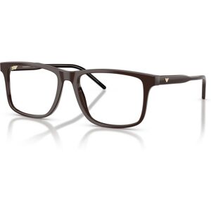 Emporio Armani s Square Eyeglasses, EA3257 - Shiny Brown