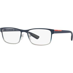 Prada Linea Rossa Ps 50GV Men's Rectangle Eyeglasses - Blue Gradi