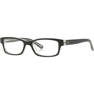 Ralph Lauren Polo Prep PP8518 Men's Rectangle Eyeglasses - Shiny Blac