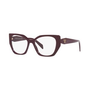 Prada PR18WV Women's Irregular Eyeglasses - Garnet