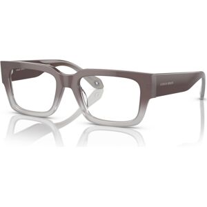 Giorgio Armani s Rectangle Eyeglasses, AR7243U 53 - Gradient Brown, Blue