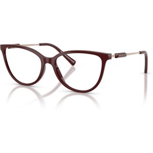 Armani Exchange Women's Cat Eye Eyeglasses, AX3128 - Shiny Bordeaux
