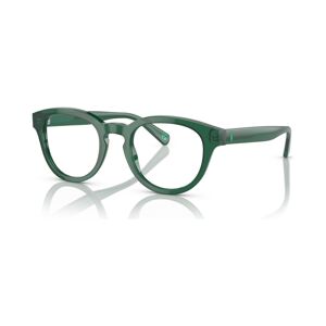 Ralph Lauren Polo Ralph Lauren Men's Phantos Eyeglasses, PH2262 50 - Shiny Transparent Green