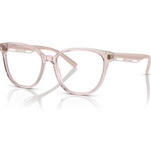 Bvlgari Women's Square Eyeglasses, BV4219 55 - Transparent Pink