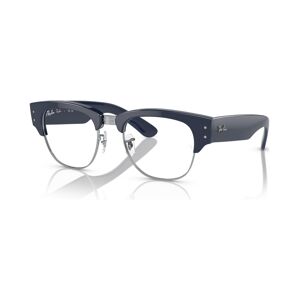 Ray-Ban Unisex Square Eyeglasses, RB0316V 50 - Blue on Silver-Tone