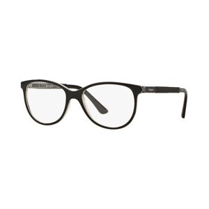Vogue Eyewear Vogue VO5030 Women's Rectangle Eyeglasses - Top Black