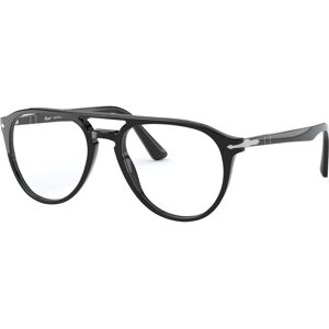 Persol PO3160V Men's Pilot Eyeglasses - Black