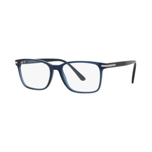 Prada PR14WV Men's Rectangle Eyeglasses - Blue Crystal