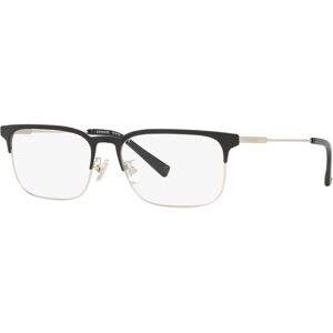 Coach HC5121 Men's Rectangle Eyeglasses - Matte Light Gold-Tone, Matte Black