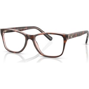 Coach Women's Rectangle Eyeglasses, HC612952-o - Tortoise on Transparent Pink