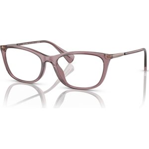 Ralph Lauren Ralph by Ralph Lauren Women's Oval Eyeglasses, RA7138U 54 - Transparent Plum