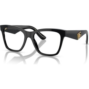 Dolce & Gabbana Women's Square Eyeglasses, DG3374 51 - Black