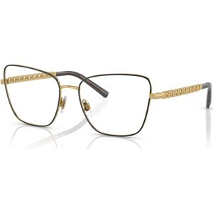Dolce & Gabbana Women's Eyeglasses, DG1346 57 - Gold, Matte Black