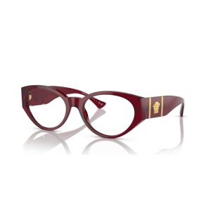 Versace Women's Eyeglasses, VE3345 - Bordeaux Transparent