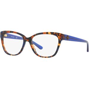 Tory Burch TY2079 Women's Square Eyeglasses - Tort Blue