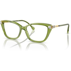 Swarovski Women's Eyeglasses, SK2011 - Transparent Green