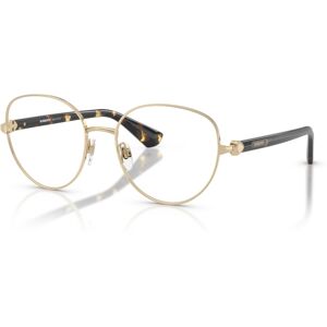 Burberry Women's Phantos Eyeglasses, BE1394 - Light Gold