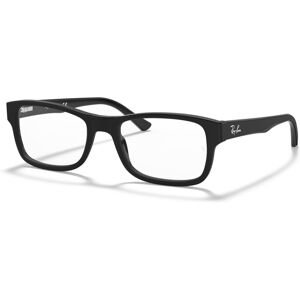 Ray-Ban RX5268 Unisex Rectangle Eyeglasses - Matte Black