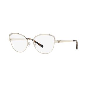 Michael Kors MK3051 Women's Cat Eye Eyeglasses - Light Gold-Tone