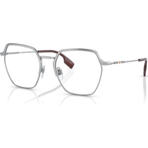 Burberry Women's Irregular Eyeglasses, BE137152-o - Silver-Tone