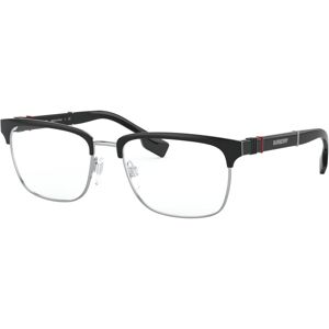 Burberry BE1348 Men's Rectangle Eyeglasses - Black