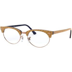 Ray-Ban RX3946V Unisex Oval Eyeglasses - Beige