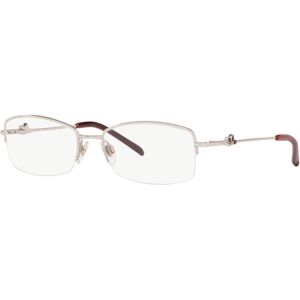 Sferoflex SF2553 Women's Square Eyeglasses - Silver