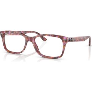 Ray-Ban Unisex Square Eyeglasses, RX542855-o - Red