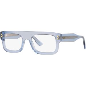 Gucci Men's Rectangle Eyeglasses, GC00183052-x - Blue