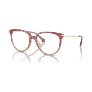 Michael Kors Women's Round Eyeglasses, MK4106U 54 - Dusty Rose Light Brown
