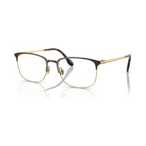 Ray-Ban Men's Pillow Eyeglasses, RB6494 54 - Havana on Gold-Tone