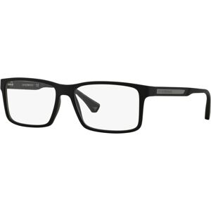 Emporio Armani s Eyeglasses, EA3038 - Rubber Black