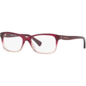 Coach HC6089 Women's Rectangle Eyeglasses - Red Havana