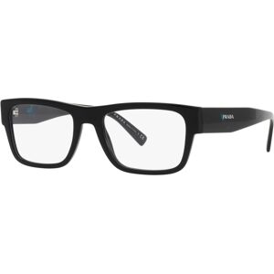 Prada PR15YV Men's Rectangle Eyeglasses - Black