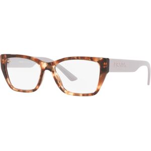 Prada PR11YV Women's Irregular Eyeglasses - Caramel Tortoise