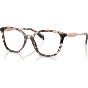 Prada Women's Butterfly Eyeglasses, Pr 02ZV52-o - Pink Tortoise