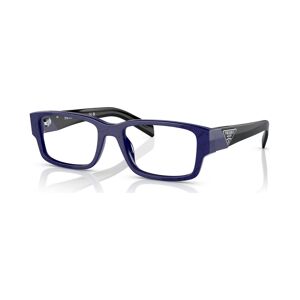 Prada Men's Rectangle Eyeglasses, Pr 07ZV55-o - Baltic Marble