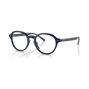 Ralph Lauren Polo Ralph Lauren Men's Oval Eyeglasses, PH2251U50-o - Shiny Navy Blue