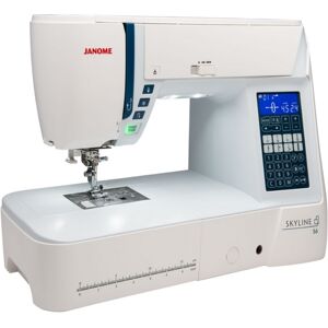 Janome Skyline S6 Sewing Machine - White