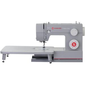 Singer Heavy Duty Sewing Machine with Extension Table - Grey