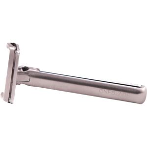 OneBlade Genesis - Luxury Stainless Steel Single-Edge Razor - Silver